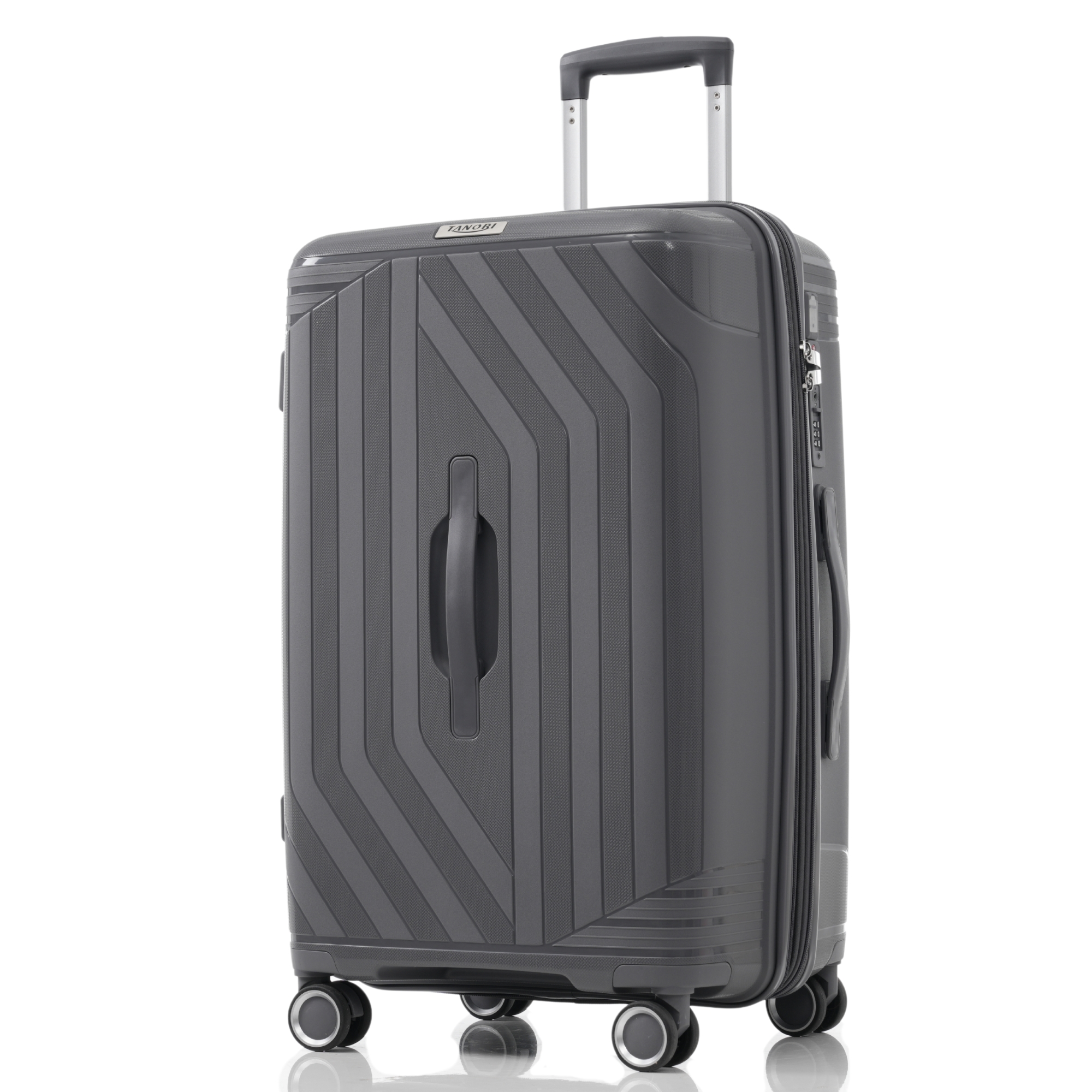 OSJ スーツケース Lサイズ 容量拡張 キャリーケース 機内持ち込み 軽量 ストッパー付き USBポート TSAロック ダブルキャスター 修学旅行 かわいい 大型 7~14日 中学生 大容量 海外旅行