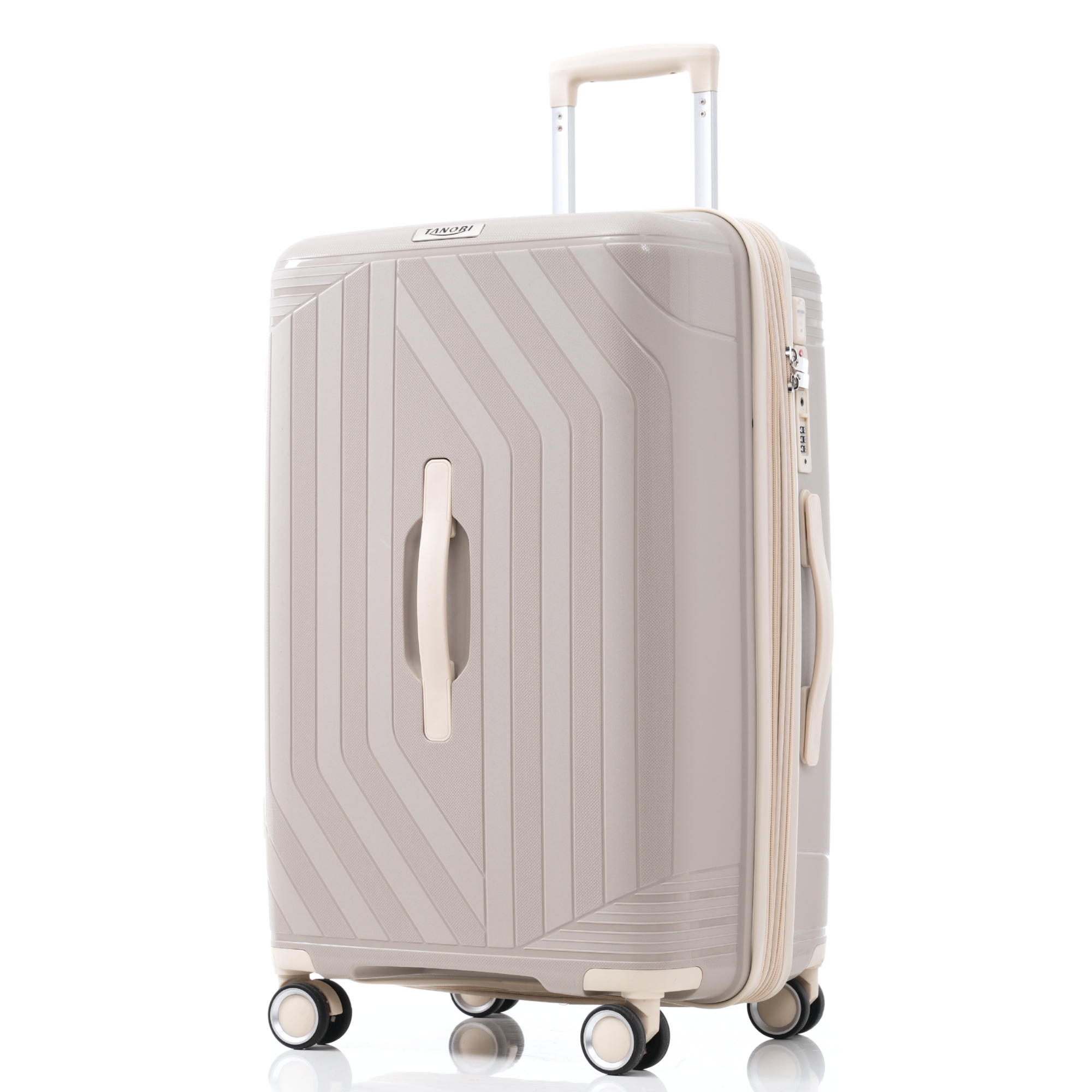 OSJ スーツケース Mサイズ 容量拡張 キャリーケース 機内持ち込み 軽量 ストッパー付き USBポート TSAロック ダブルキャスター 修学旅行 かわいい 中型 4~7日 中学生 大容量 海外旅行